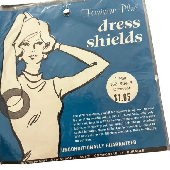 Vintage Feminine Plus Dress Shields - Picture 3 of 5